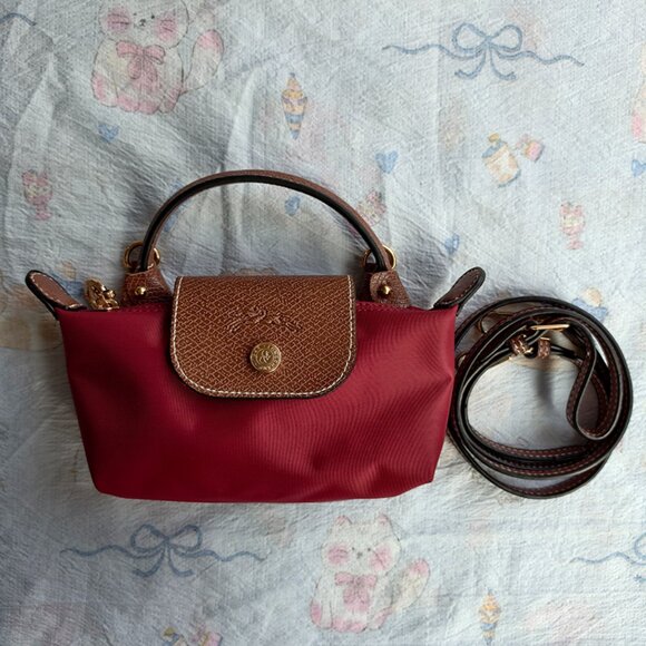 Longchamp Hawthorn Red Crossbody Bag - Picture 1 of 6